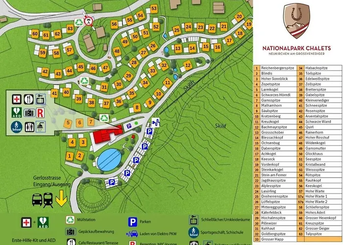 シャレー Elegant Near Wildkogel Arena *